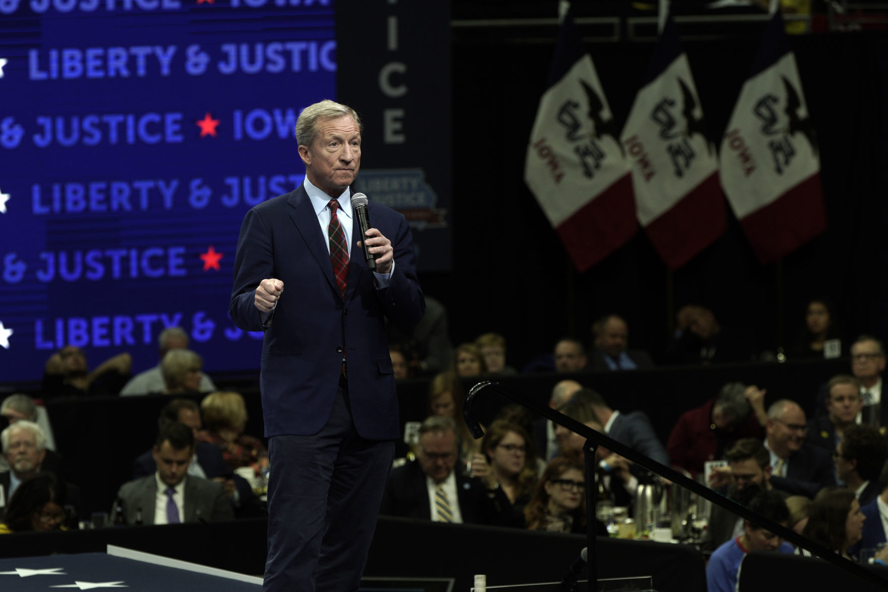 Tom Steyer in Iowa